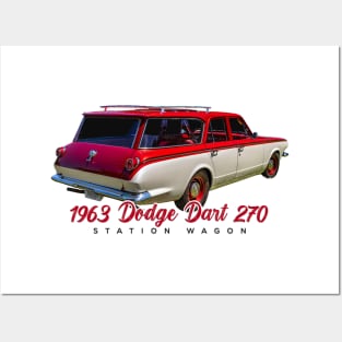 1963 Dodge Dart 270 Station Wagon Posters and Art